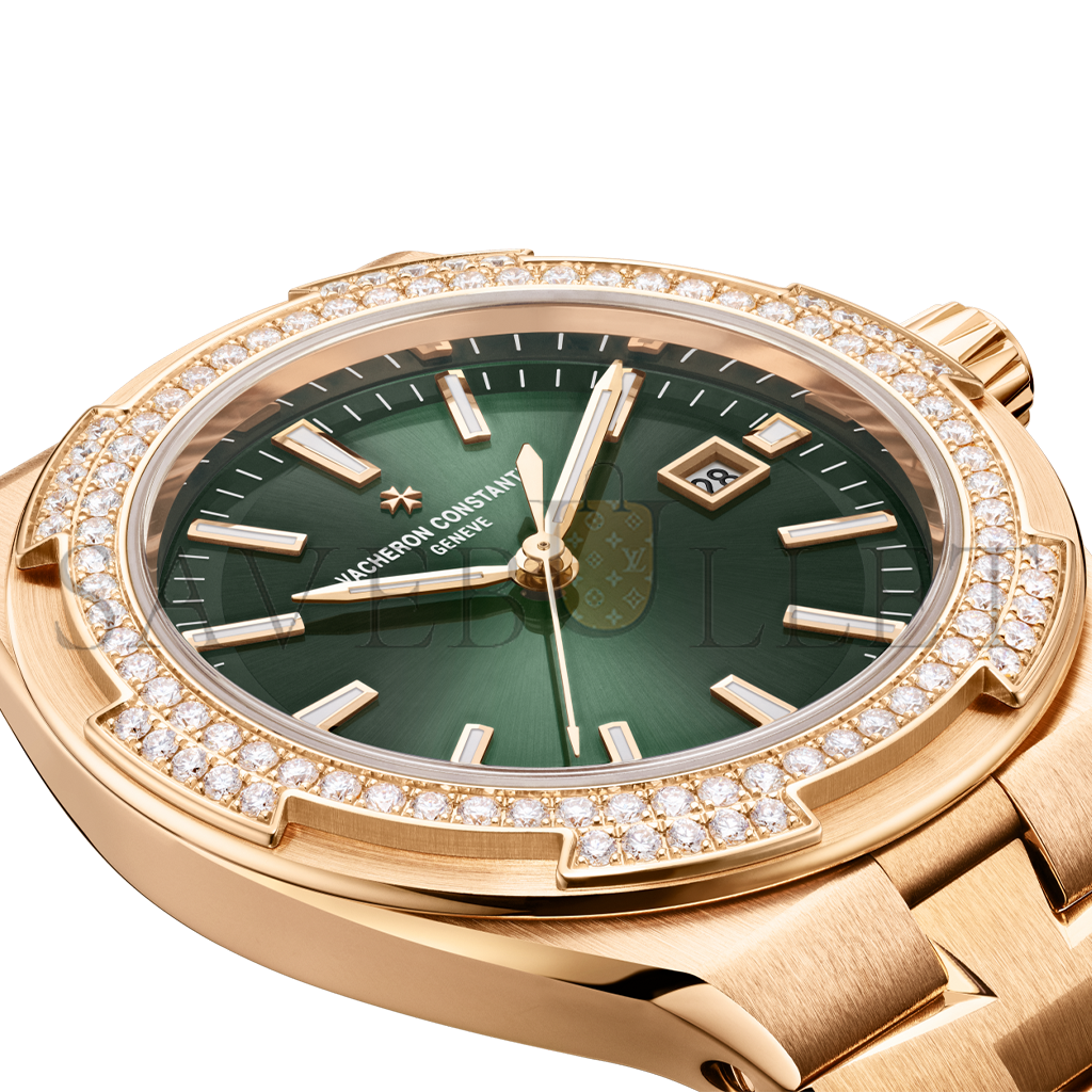 vacheron Co*sta*t*n overseas self-winding 35 mm pink gold watch 4605v/200r-b969